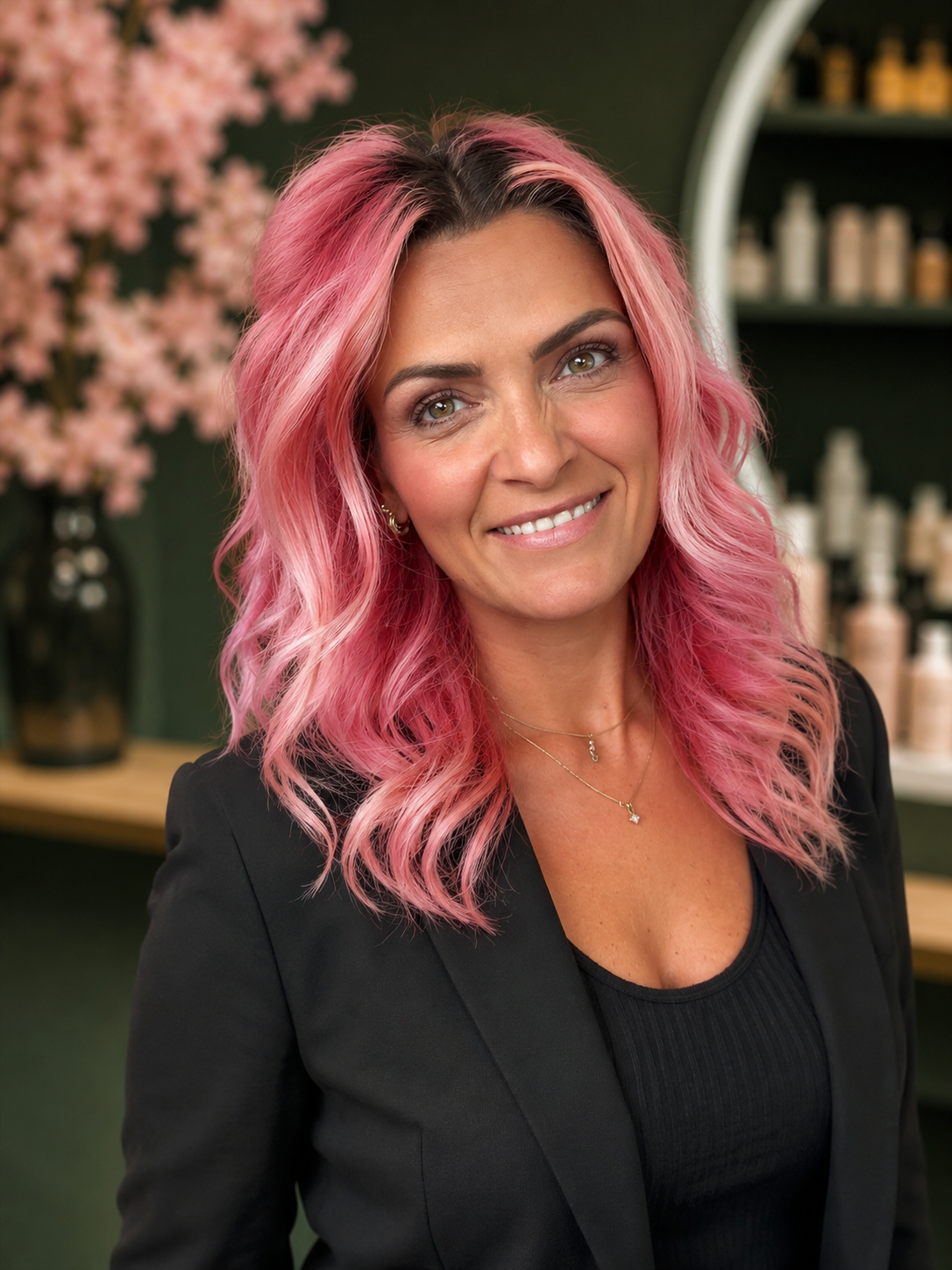 Rose — indehaver og farvespecialist hos Sanner Hair